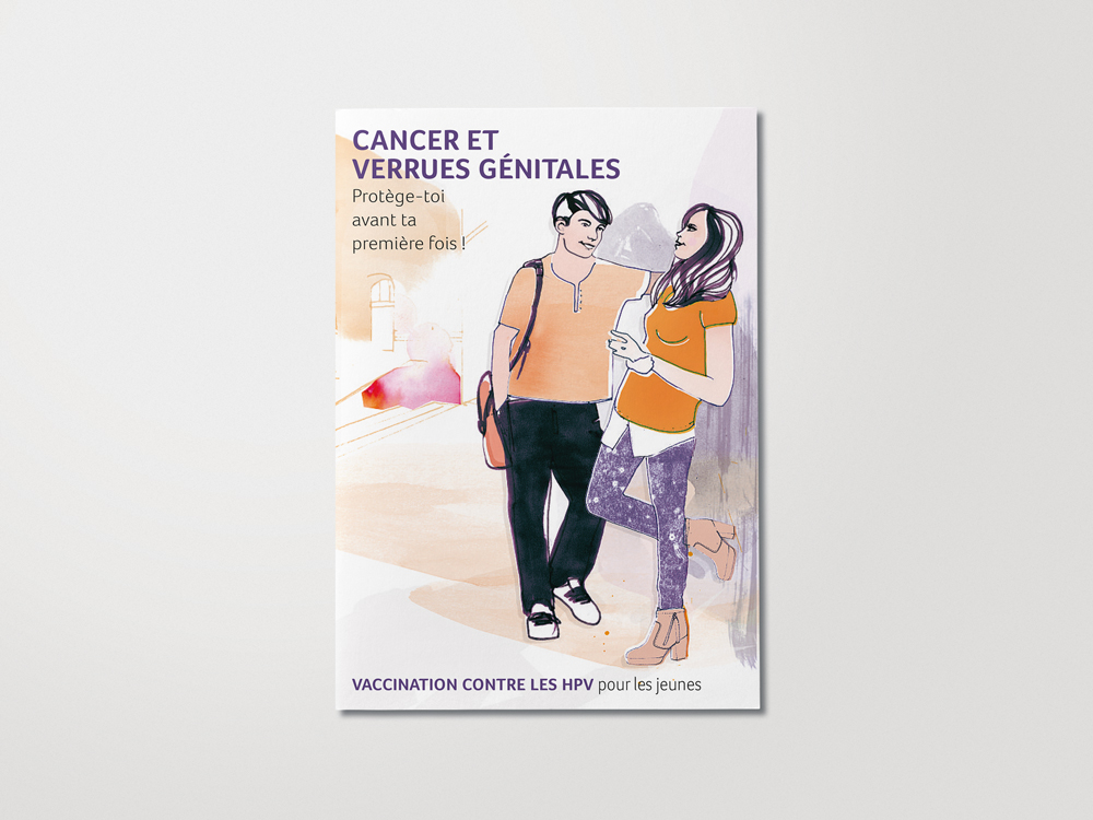 Présentoir - Cancer et verrues génitales