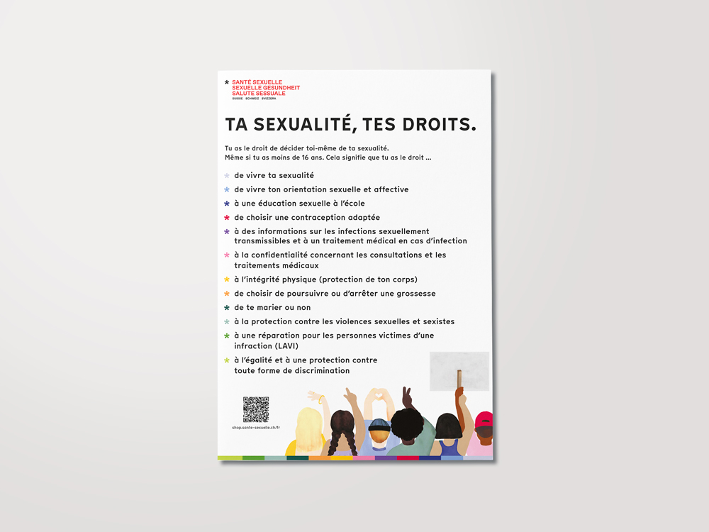  Affiche: Ta sexualité - tes droits 